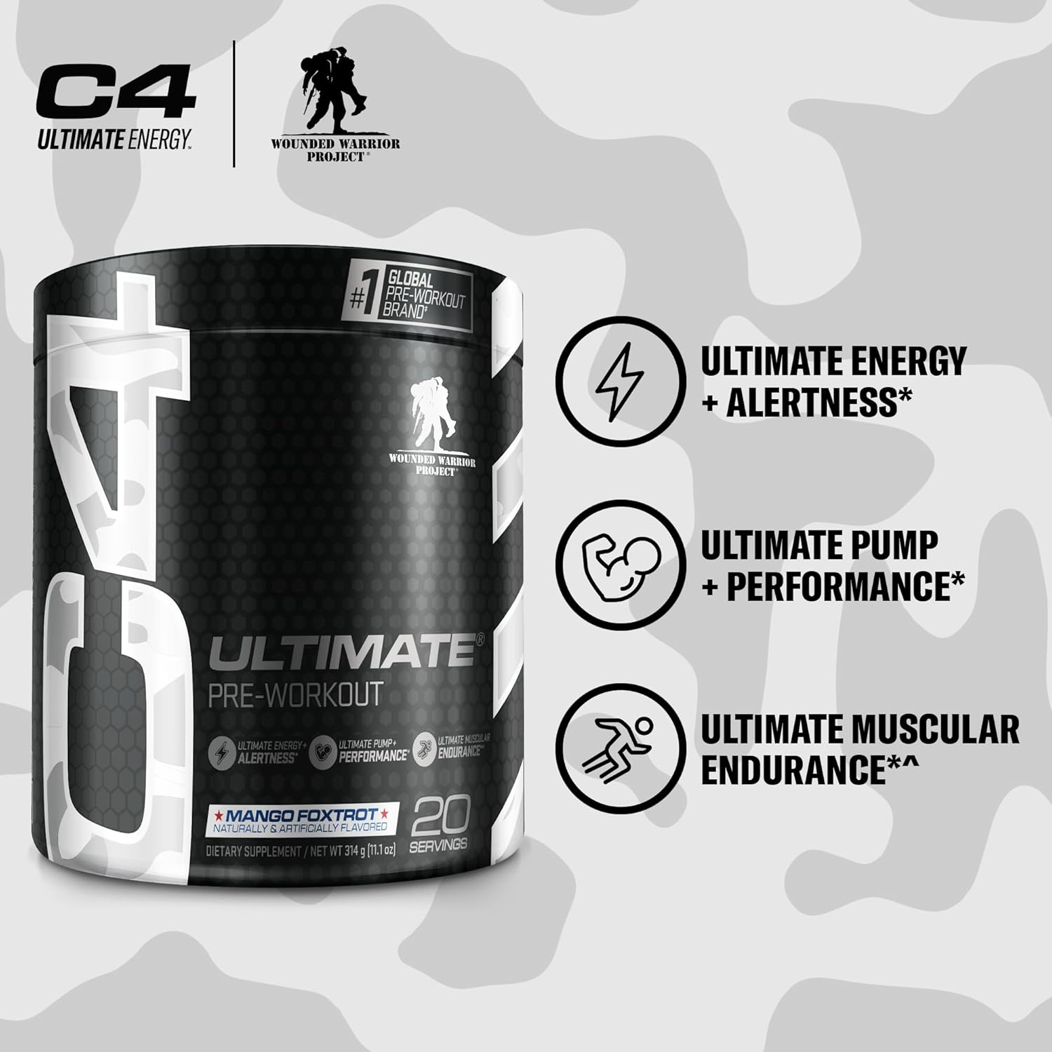 Cellucor C4 Ultimate Pre - Workout, 60 Servings - Cellucor