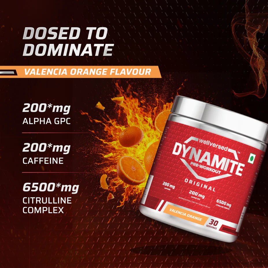 Dynamite Pre Workout by Wellcore, 30 Servings - Wellcore