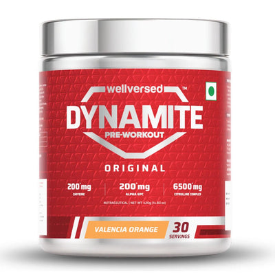 Dynamite Pre Workout by Wellcore, 30 Servings - Wellcore