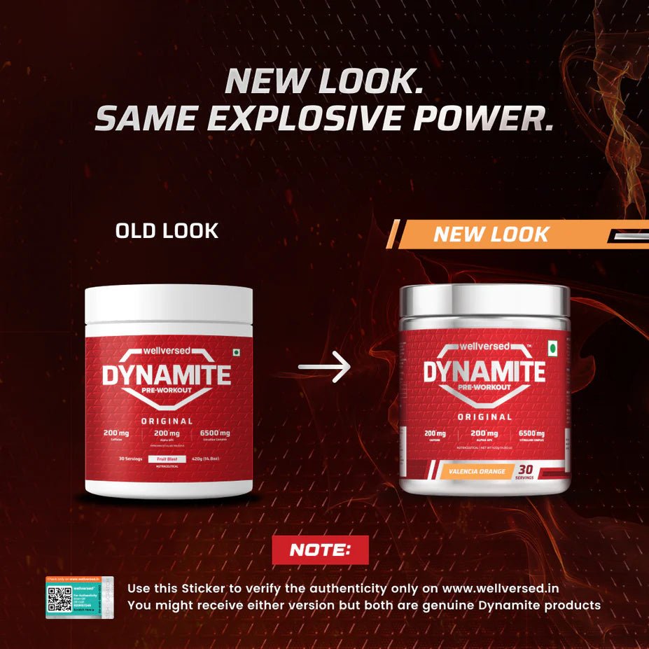 Dynamite Pre Workout by Wellcore, 30 Servings - Wellcore