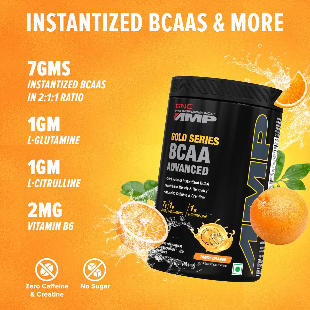 GNC AMP Gold Series BCAA Advanced - GNC