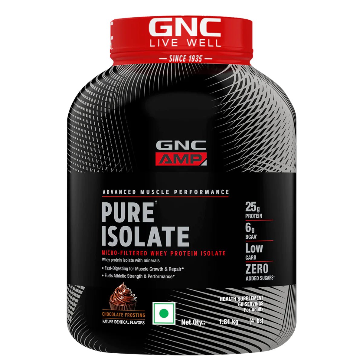 GNC AMP Pure Isolate (Low/Zero Carb) - GNC