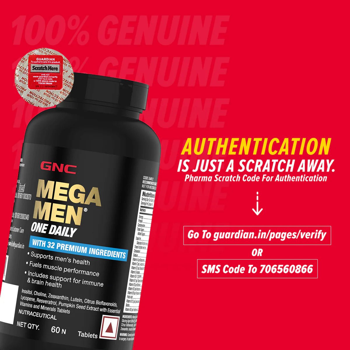 GNC Mega Men Multivitamin - GNC