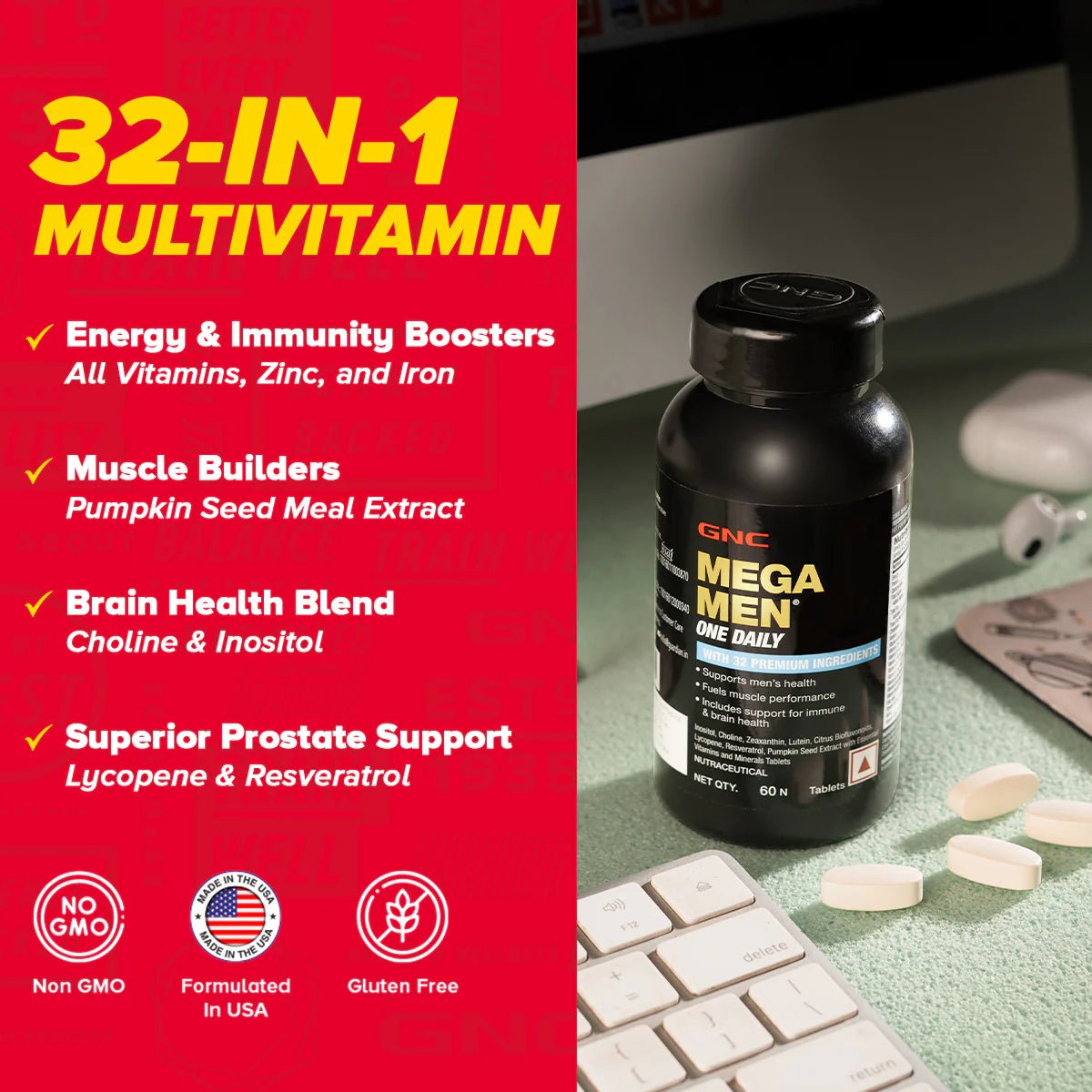 GNC Mega Men Multivitamin - GNC