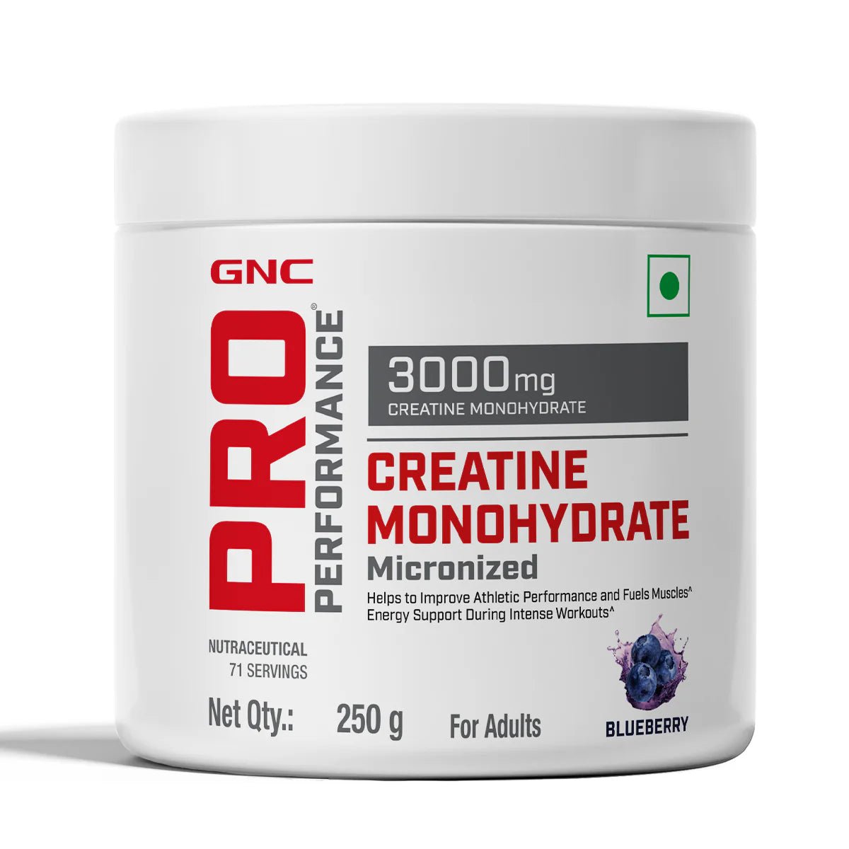 GNC Pro Performance Creatine Monohydrate, 250G, Flavoured - GNC