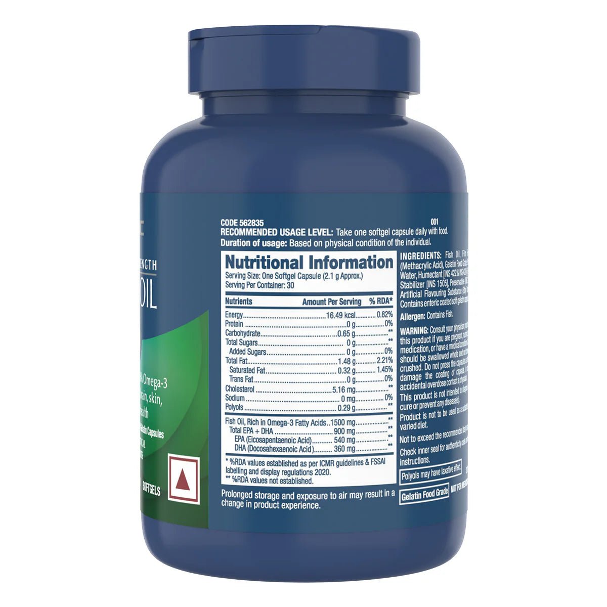 GNC Triple Strength Fish Oil - GNC