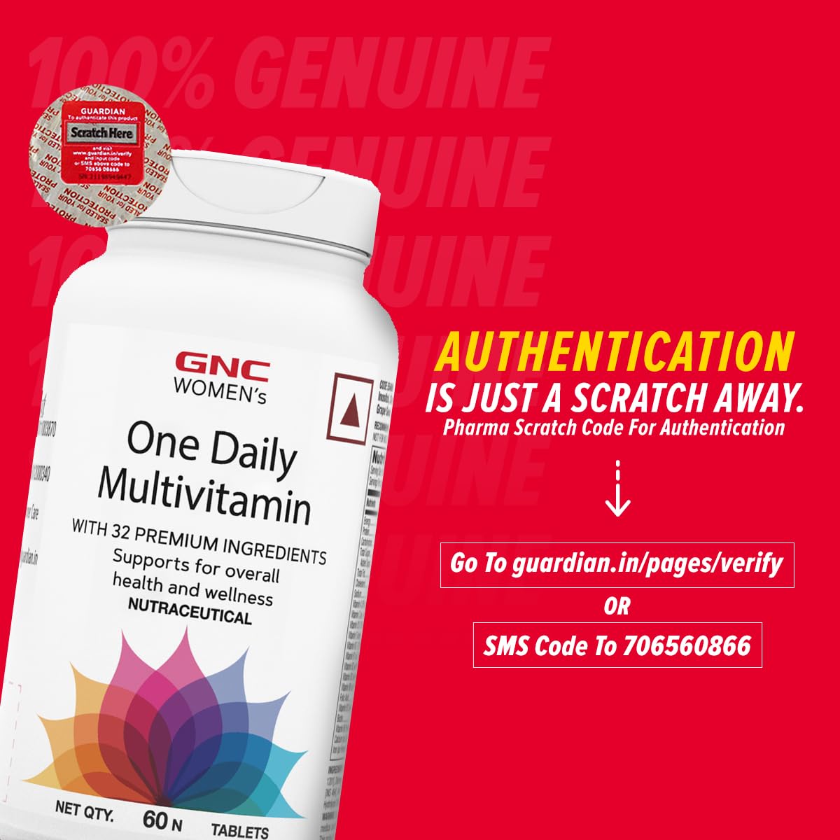 GNC Womens One Daily Multivitamin, 60 tablets - GNC