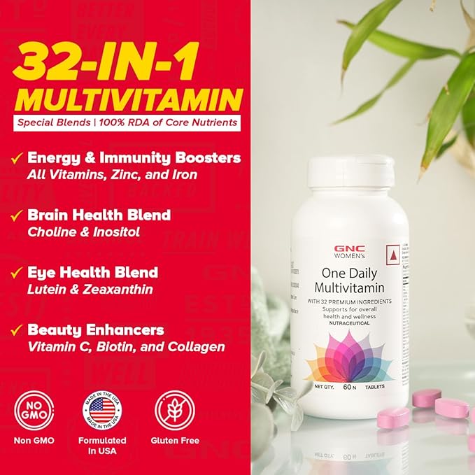 GNC Womens One Daily Multivitamin, 60 tablets - GNC