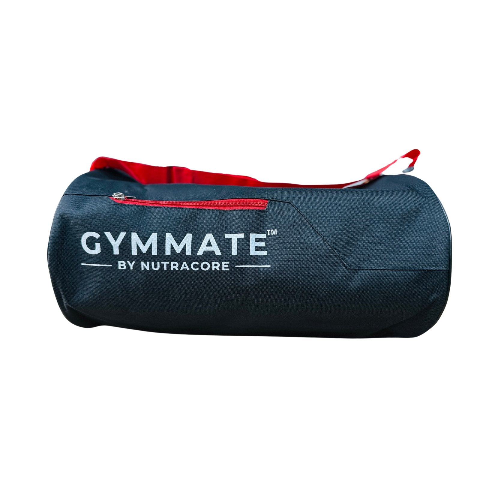 Gymmate Premium Polyester 48cm Gym Bag, Black - GYMMATE