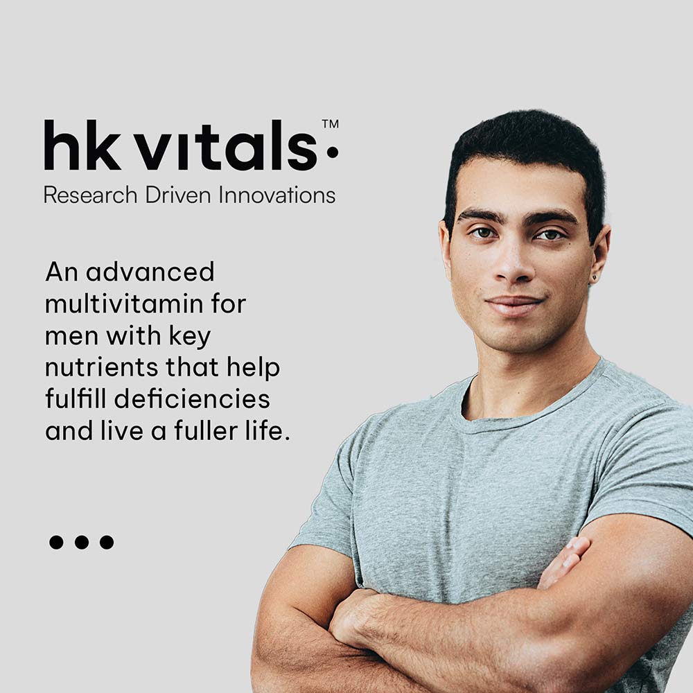HK Vitals Multivitamin Plus Men, 60 tablets - HK Vitals