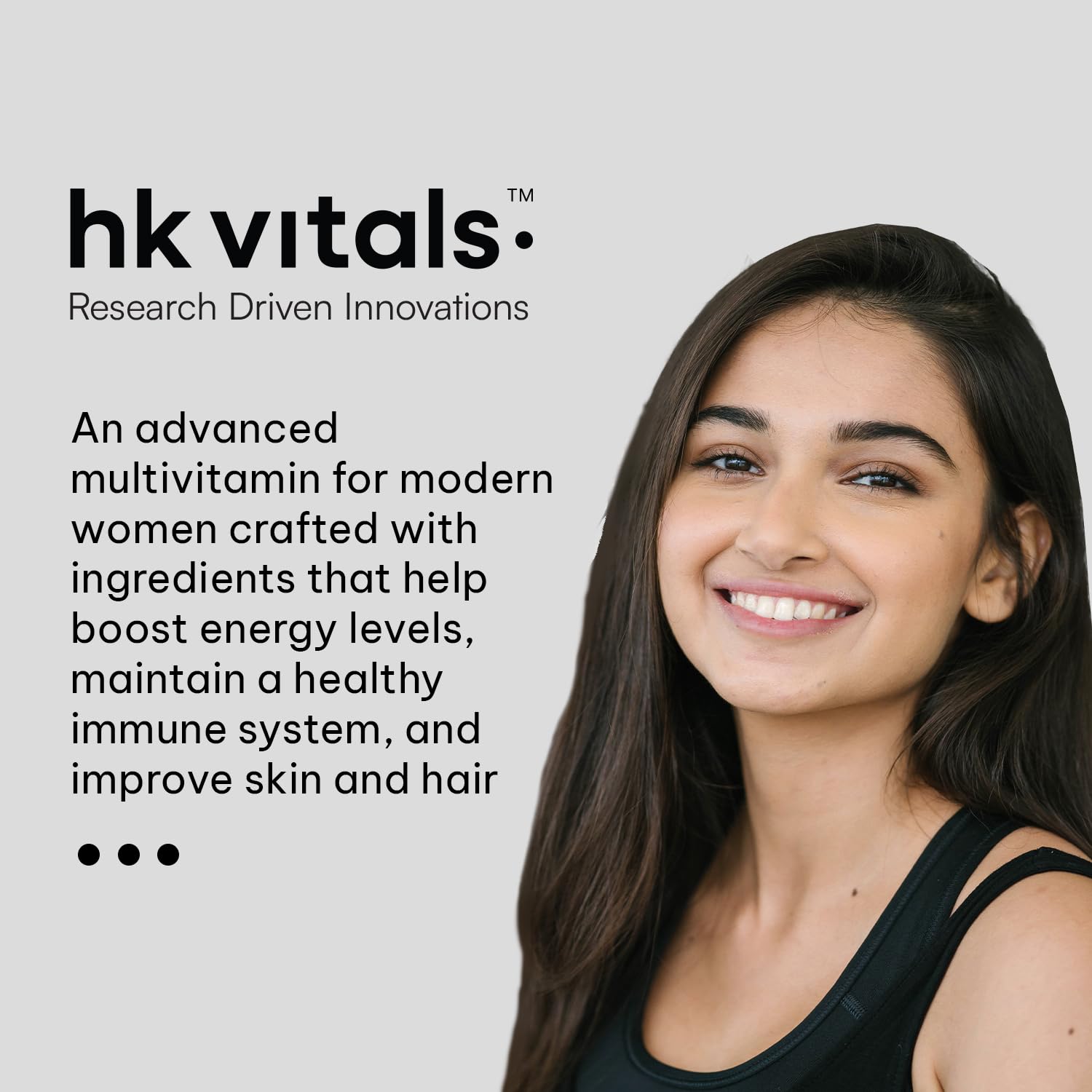 HK Vitals Multivitamin Plus Women, 60 Tablets - HK Vitals