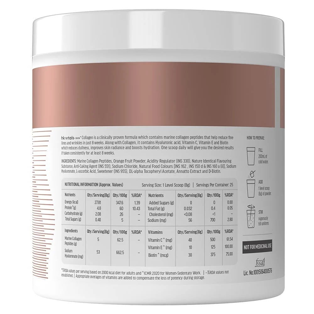 HK Vitals Skin Radiance Collagen, 200G - HK Vitals