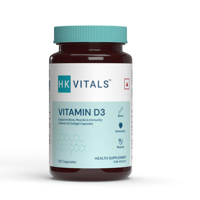 HK Vitals Vitamin D3 (600 IU) - HK Vitals