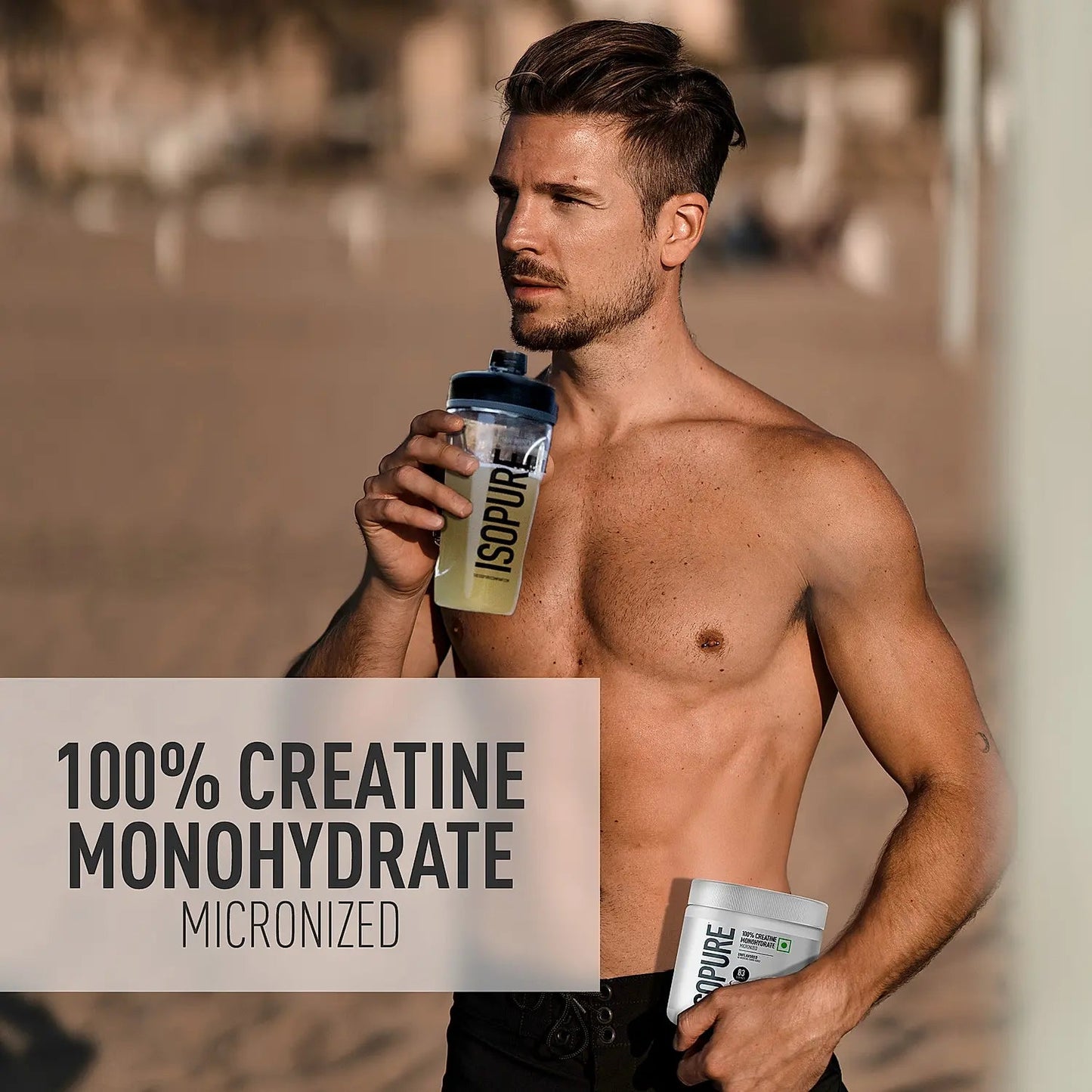 Isopure Creatine Monohydrate Micronized, 250g - 83 servings - Isopure