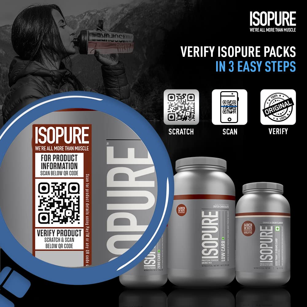 Isopure Whey Protein Isolate, 500G - Isopure