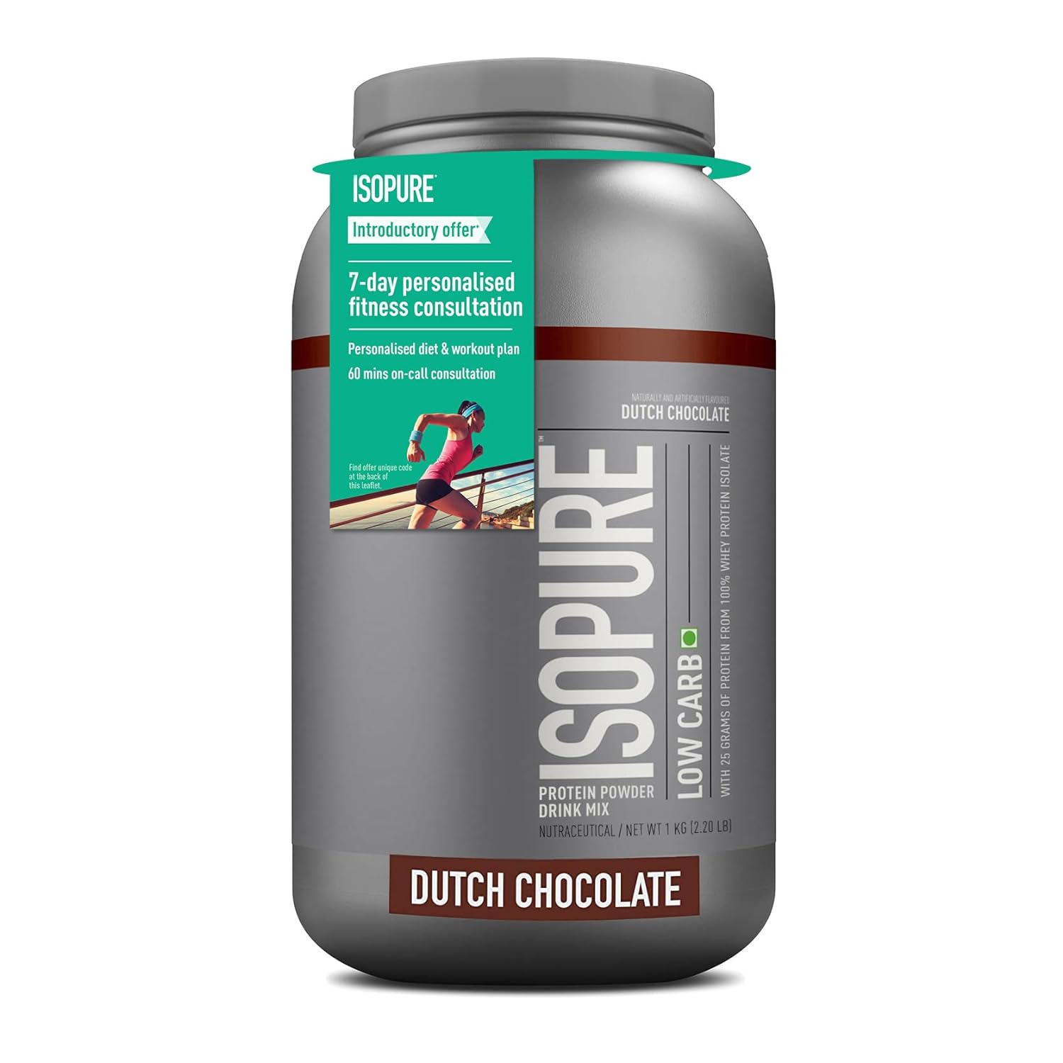 Isopure Whey Protein Isolate Powder with Vitamins - Isopure