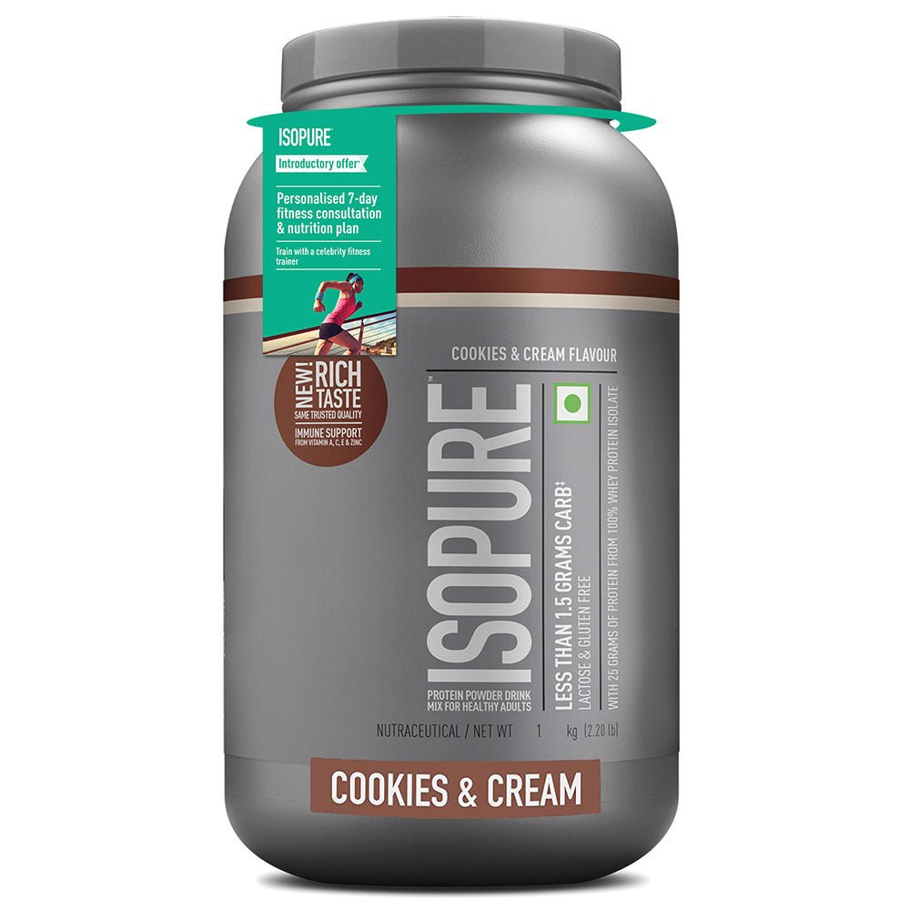 Isopure Whey Protein Isolate Powder with Vitamins - Isopure