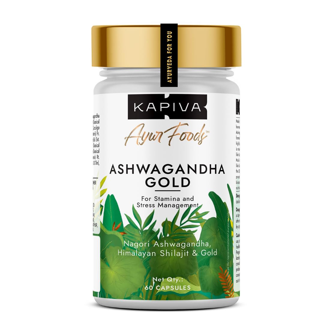 Kapiva Ashwagandha Gold, 60 capsules - Kapiva