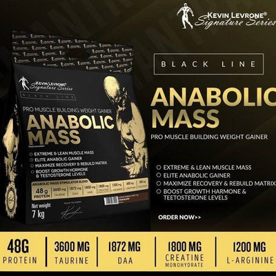 Kevin Levrone Anabolic Mass Gainer, 7 kg, Chocolate - Kevin Levrone