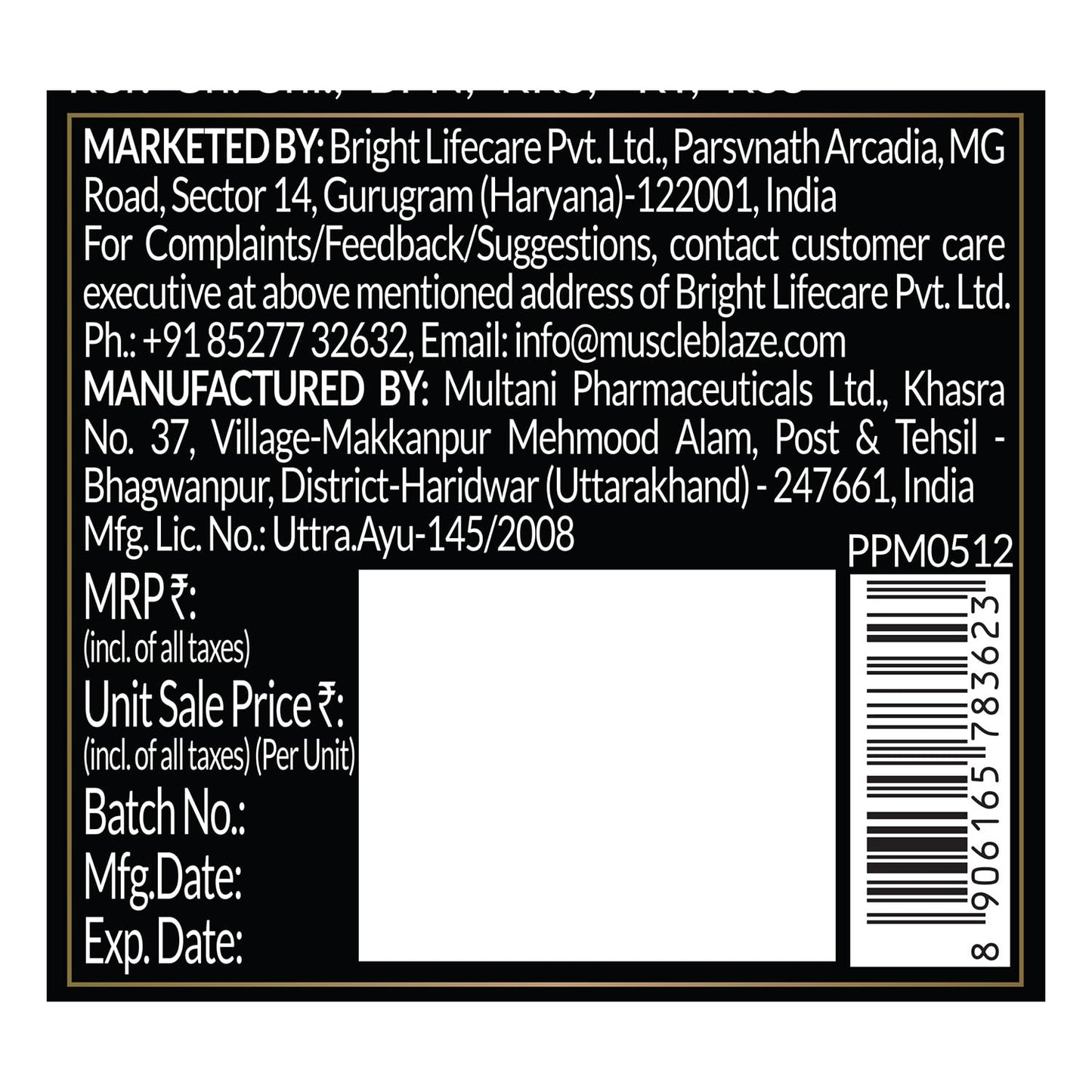 Koshaveda Shilajit Pro Gold by MuscleBlaze (60 Tablets) - Muscleblaze