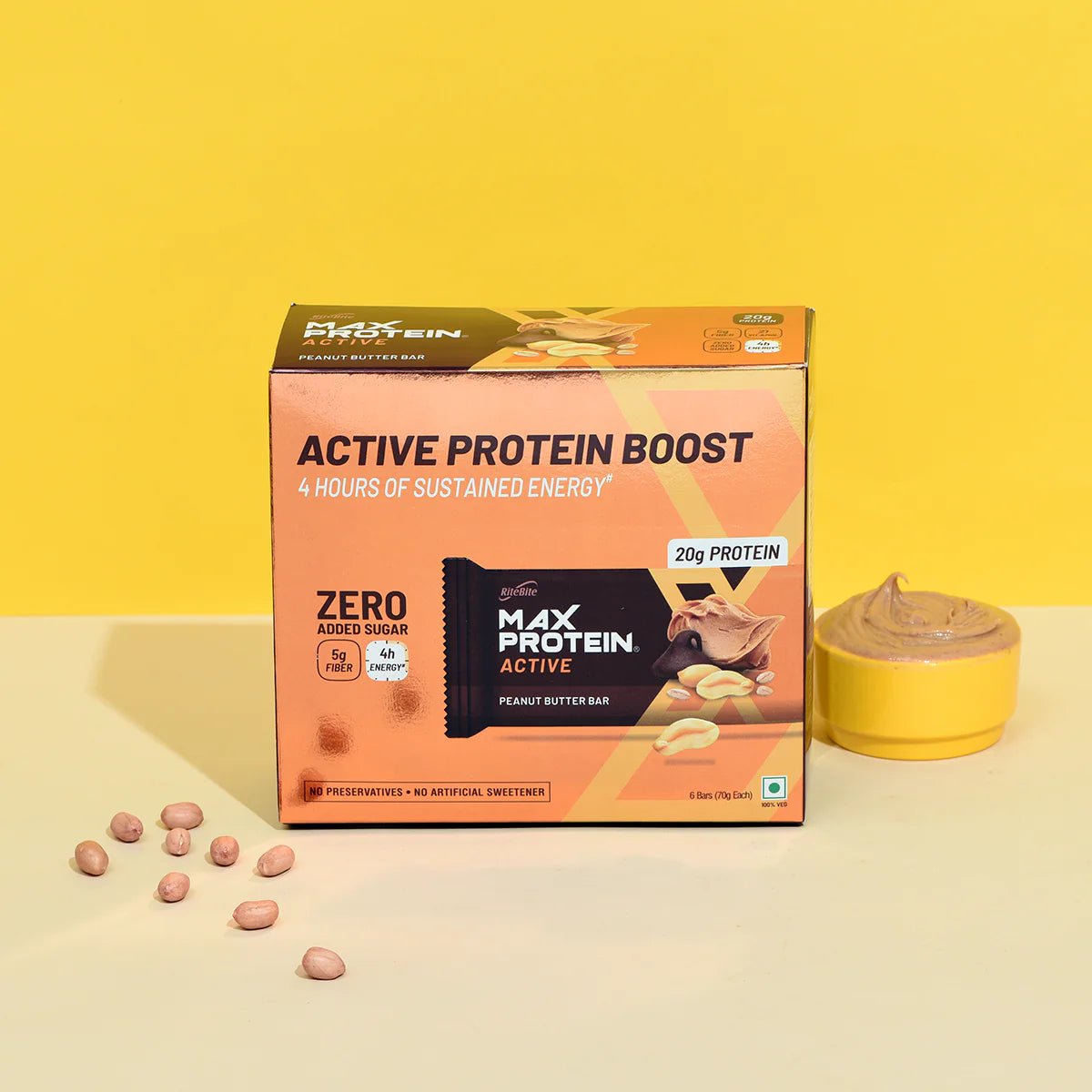 Max Protein Active Protein Bar (20G Protein) - RiteBite