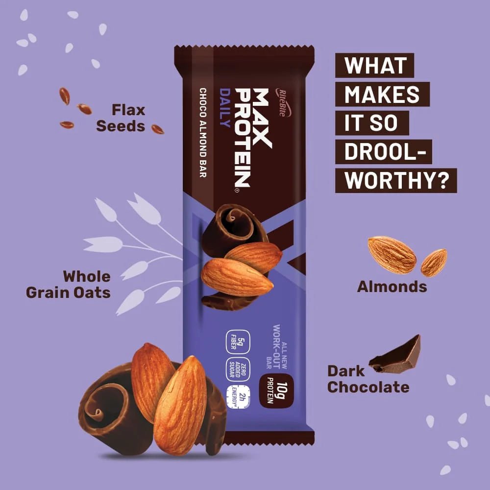 Max Protein Daily Protein Bar (10G Protein) - RiteBite