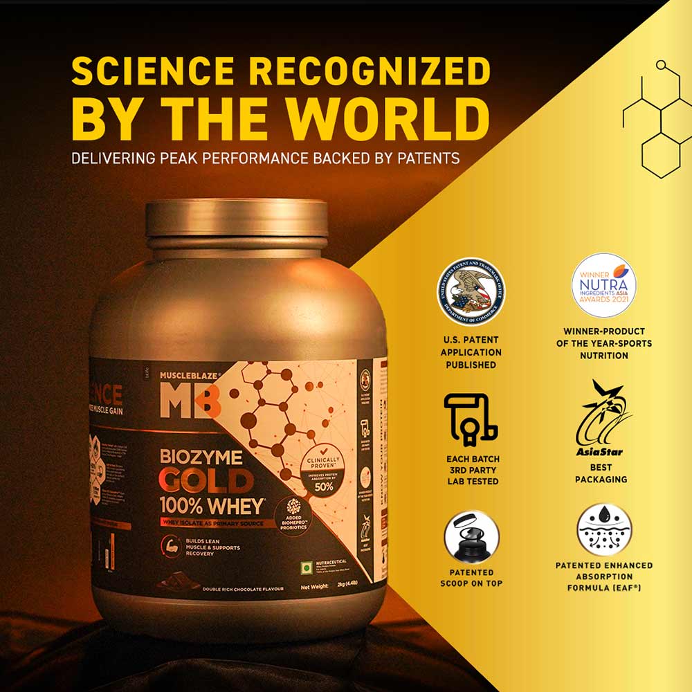 MuscleBlaze Biozyme Gold Whey - Muscleblaze