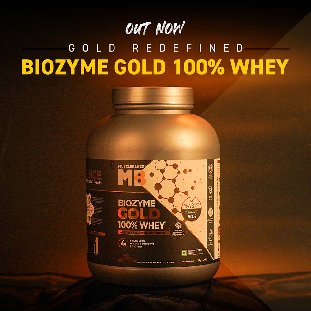 MuscleBlaze Biozyme Gold Whey - Muscleblaze