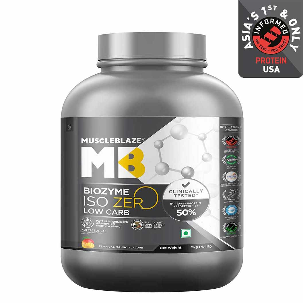 MuscleBlaze Biozyme Iso - Zero - Muscleblaze