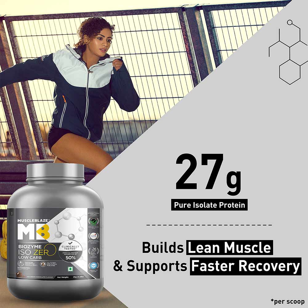 MuscleBlaze Biozyme Iso - Zero - Muscleblaze