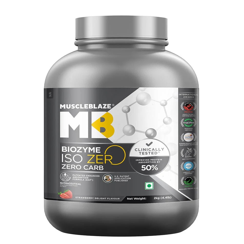 MuscleBlaze Biozyme Iso - Zero - Muscleblaze