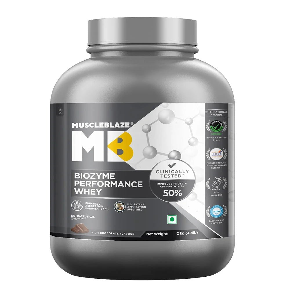MuscleBlaze Biozyme Performance Whey - Muscleblaze