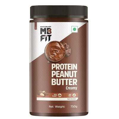 MuscleBlaze High Protein Peanut Butter, 750G - Muscleblaze