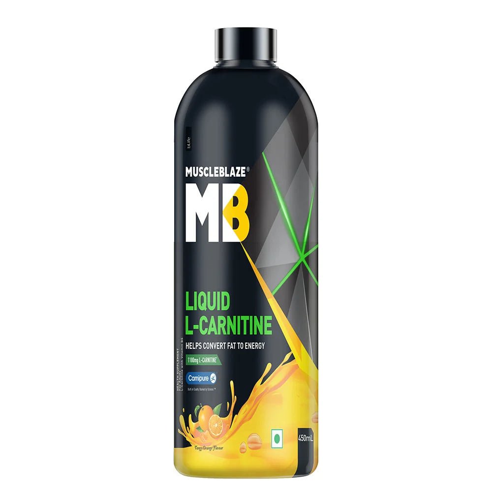 MuscleBlaze Liquid L - Carnitine, 450 ml - MuscleBlaze