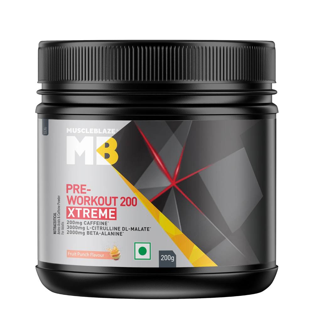 MuscleBlaze PRE Workout 200 Xtreme - Muscleblaze