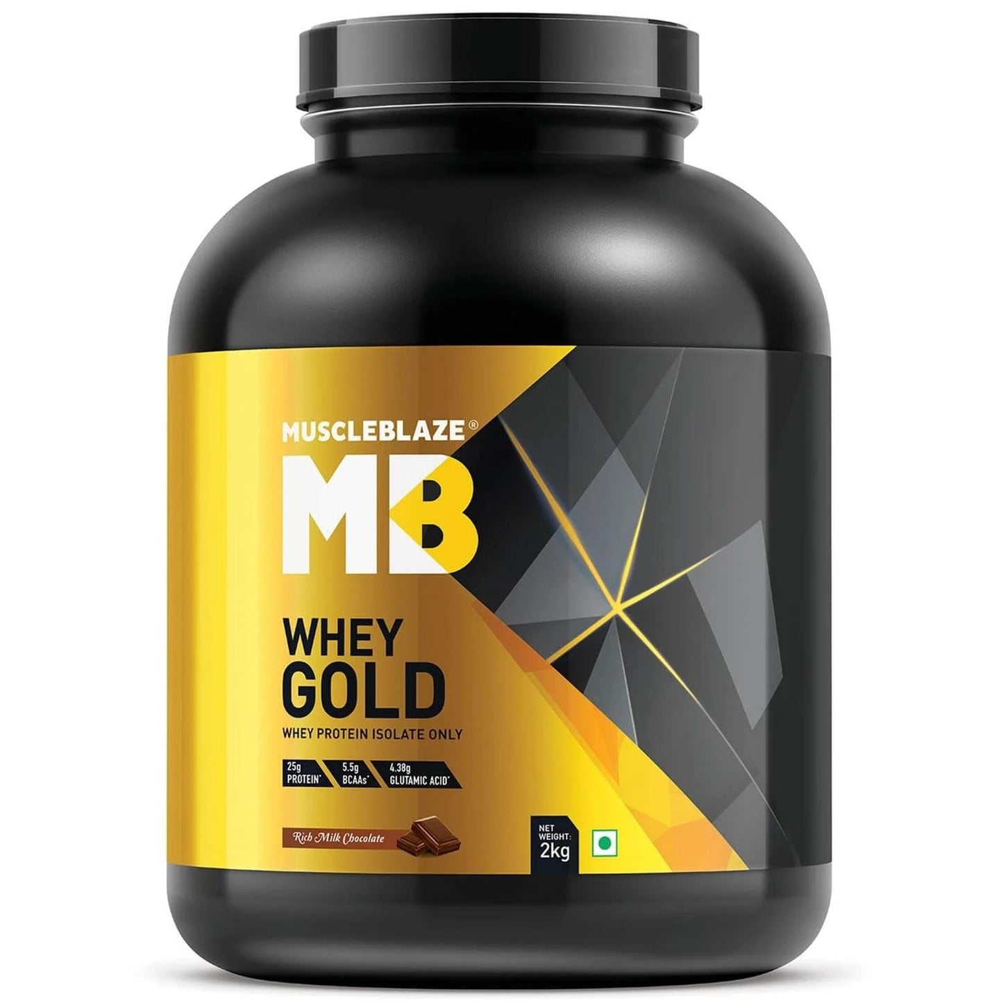 MuscleBlaze Whey Gold 100% Whey Protein Isolate - Muscleblaze