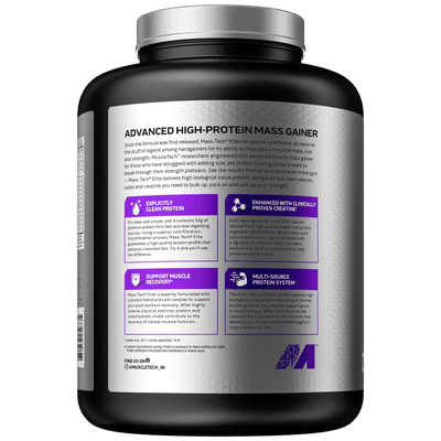 Muscletech™ Mass-Tech™ Elite | Advance High Protein Mass Gainer - Muscletech