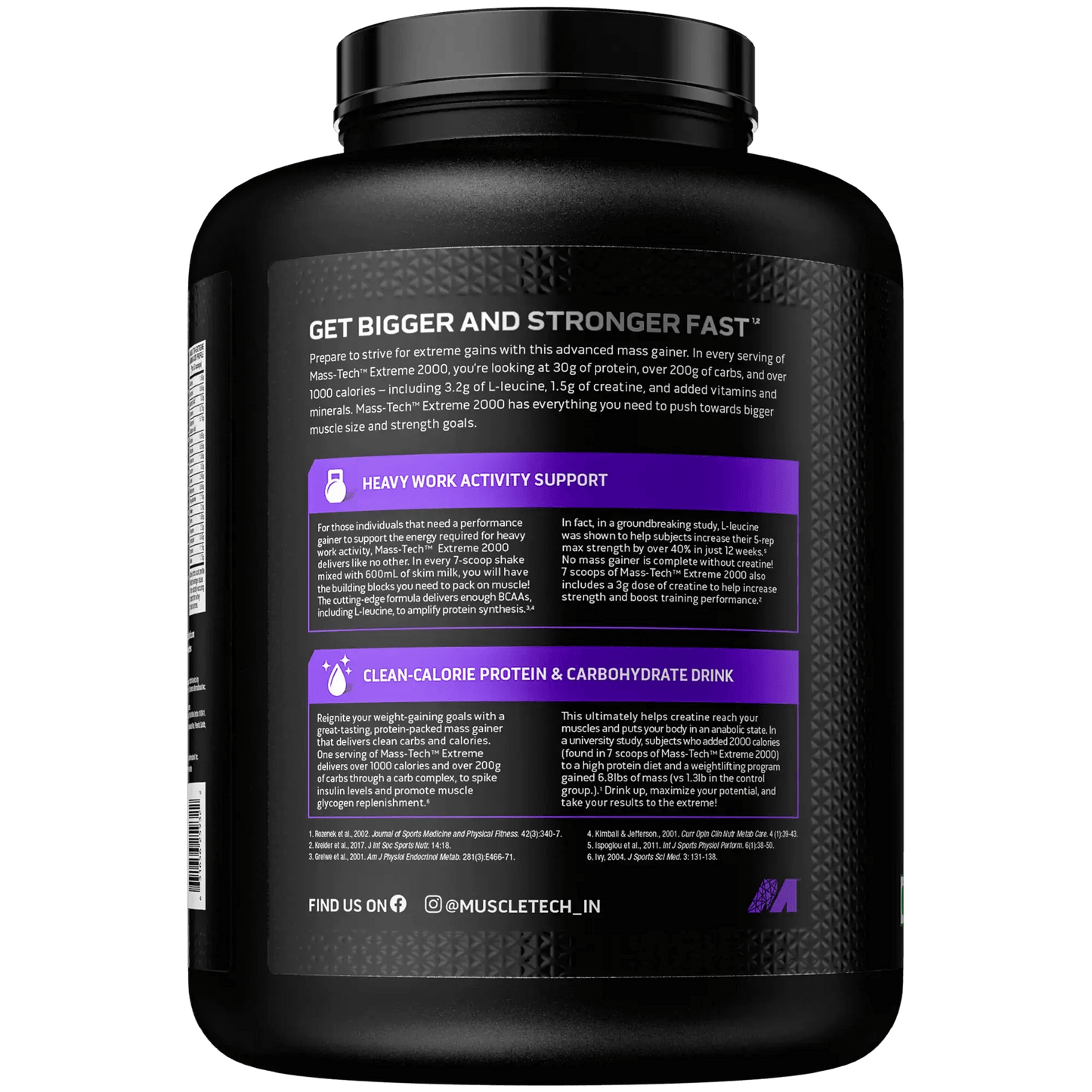 Muscletech™ Mass-Tech™ Extreme 2000 - Muscletech