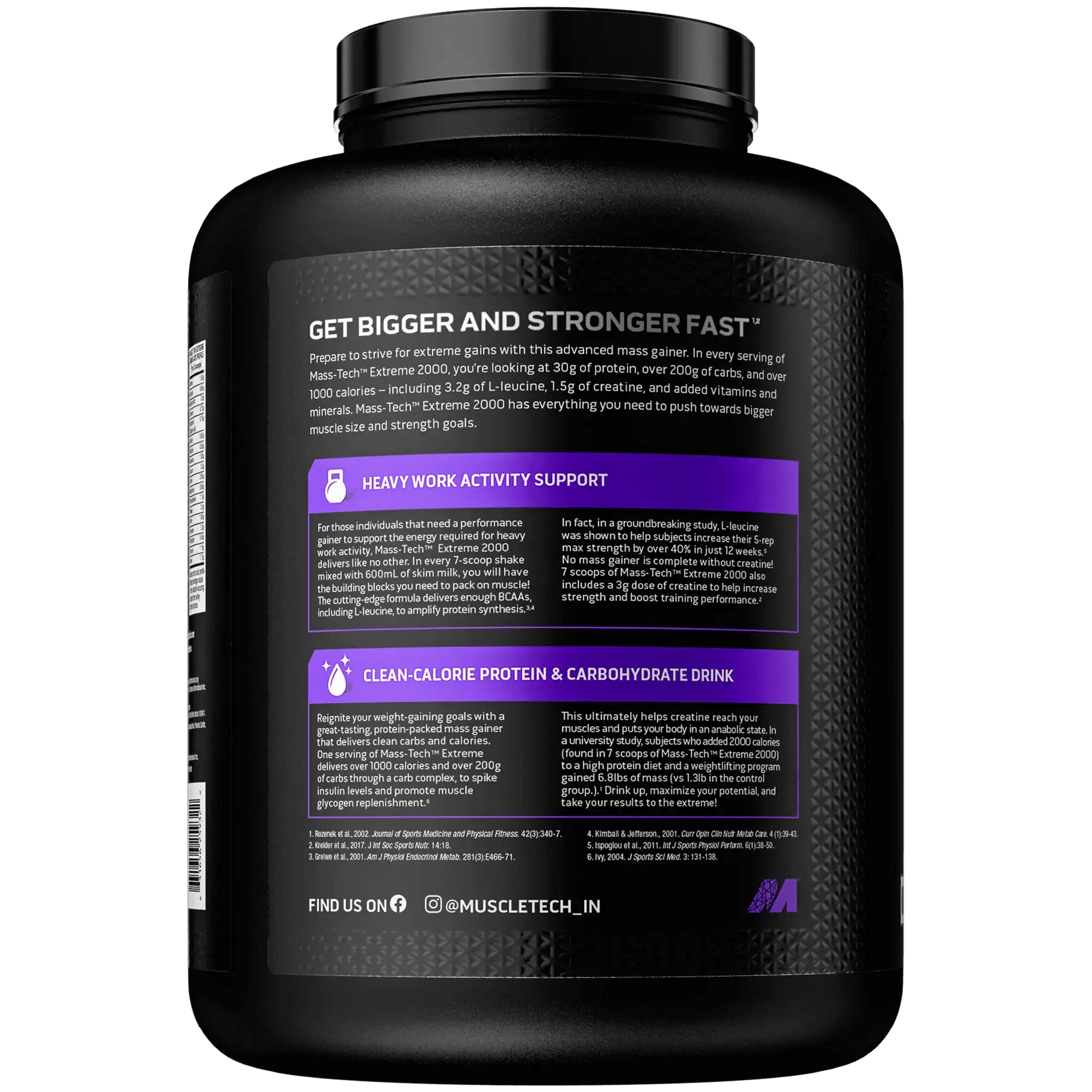 Muscletech™ Mass-Tech™ Extreme 2000 - Muscletech