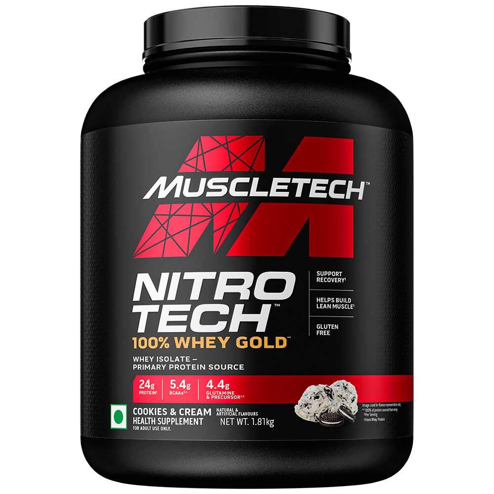 Muscletech™ Nitro - Tech™ 100% Whey Gold - Muscletech