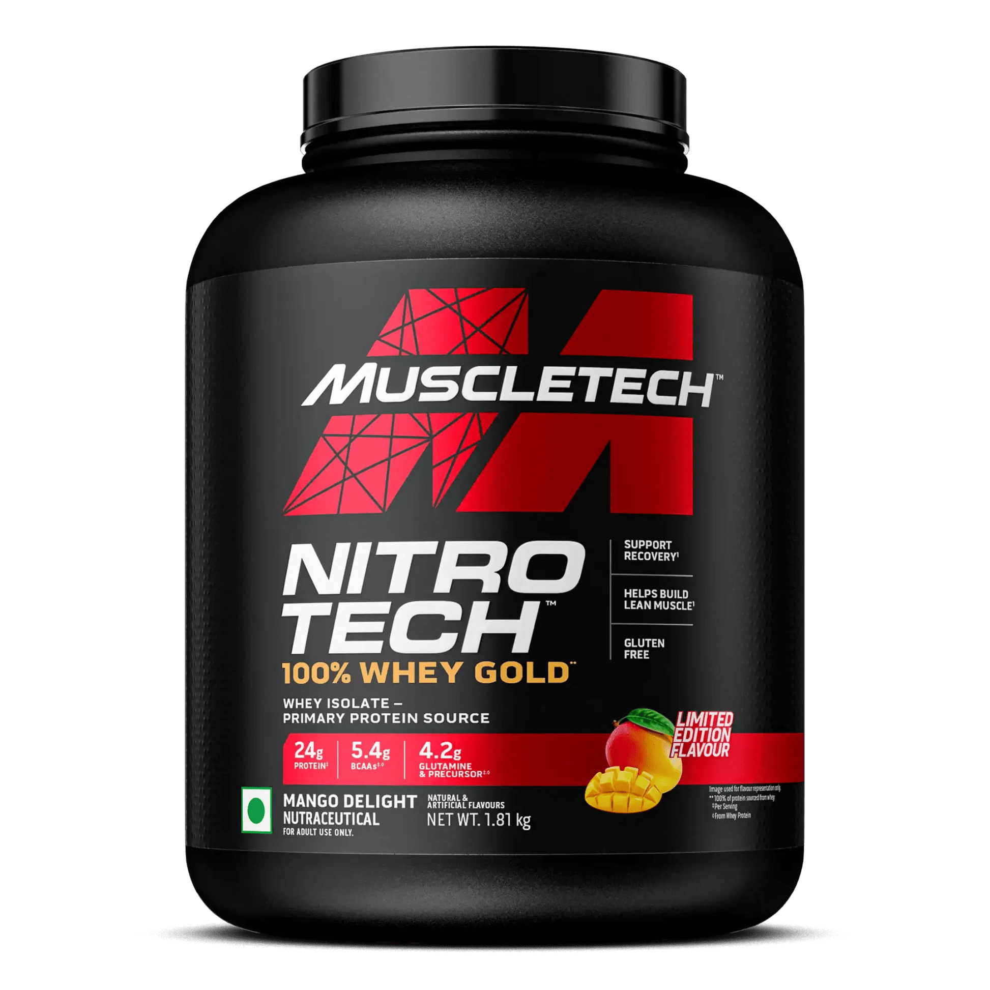 Muscletech™ Nitro-Tech™ 100% Whey Gold - Muscletech