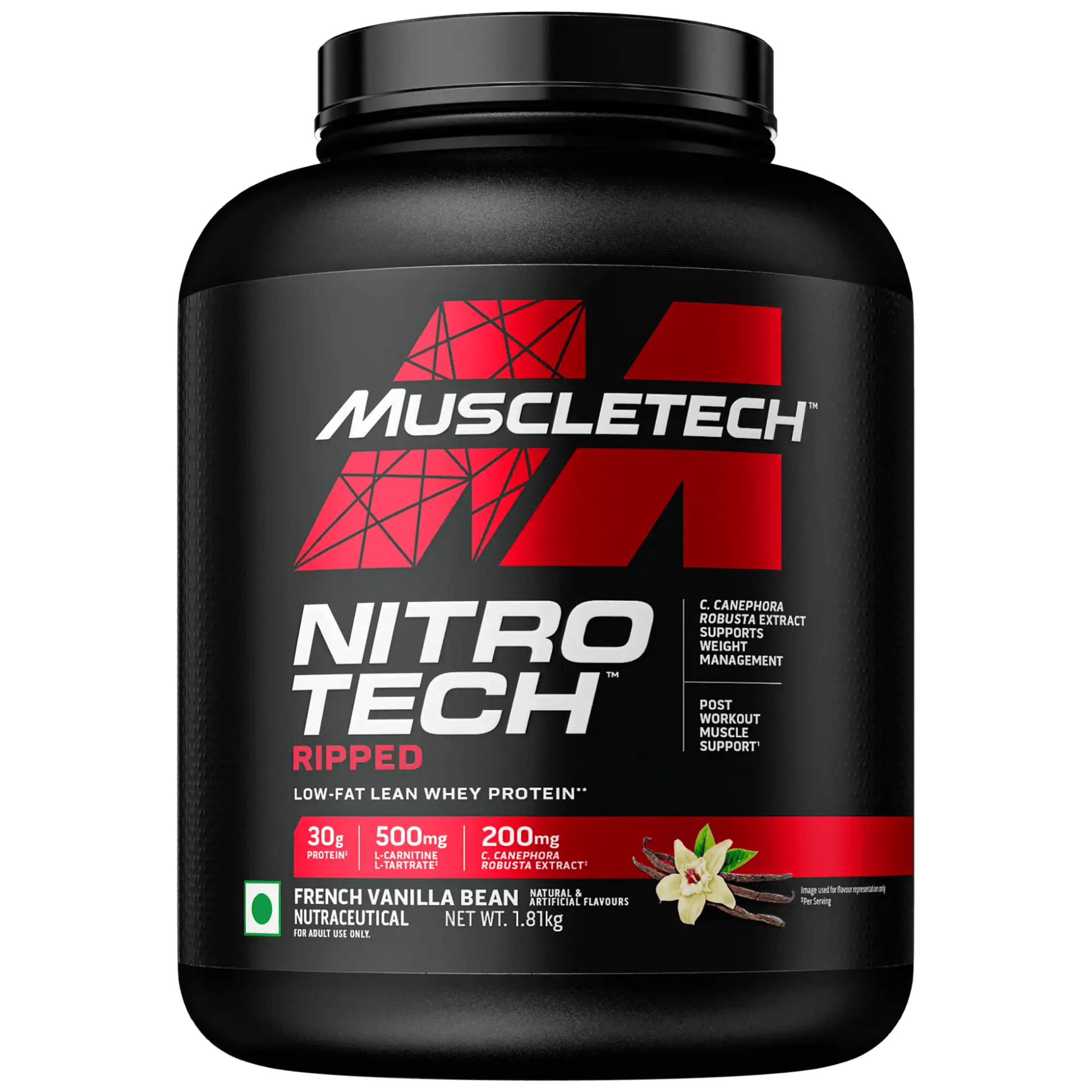 MuscleTech™ Nitro - Tech™ Ripped Whey Protein Powder - Muscletech