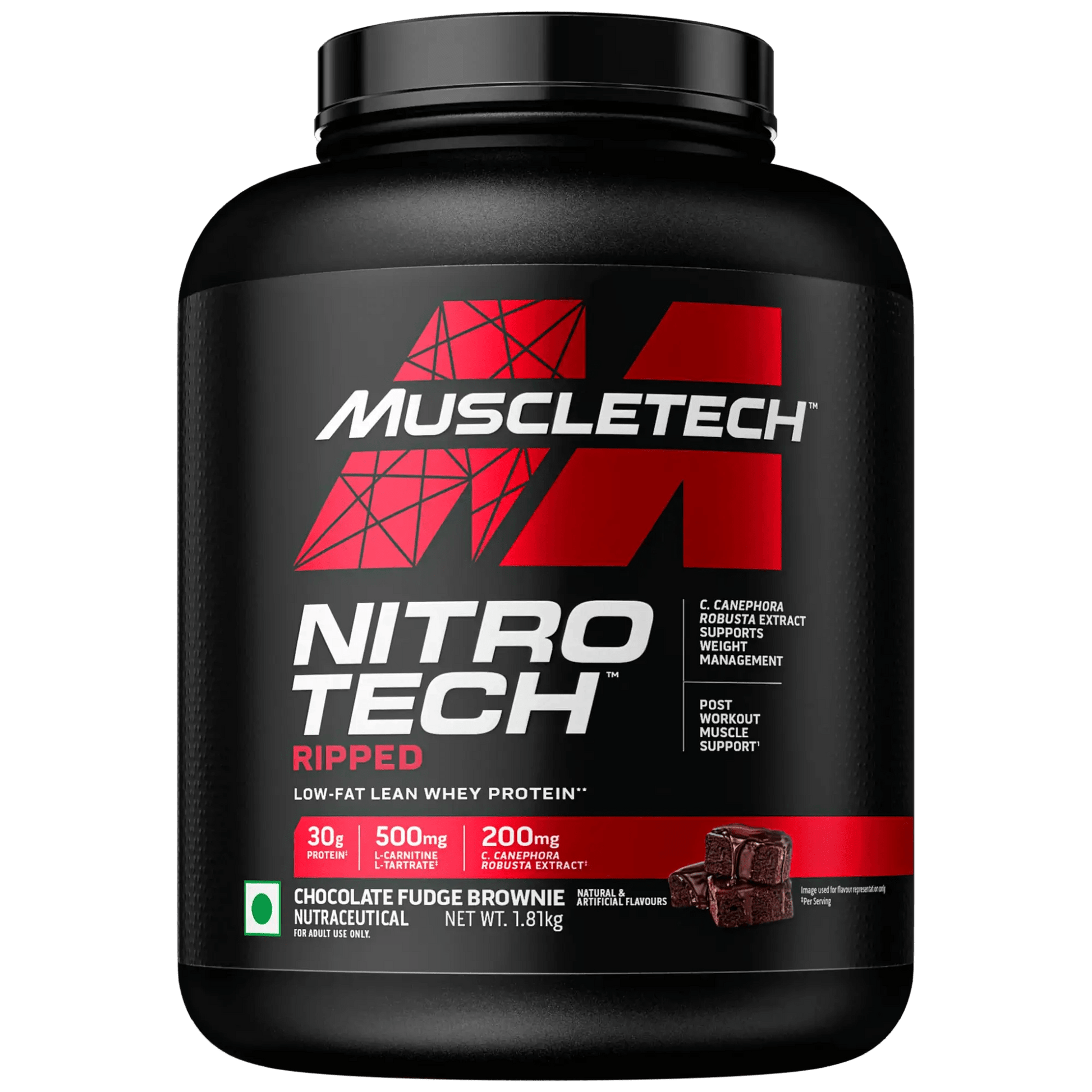 MuscleTech™ Nitro-Tech™ Ripped Whey Protein Powder - Muscletech