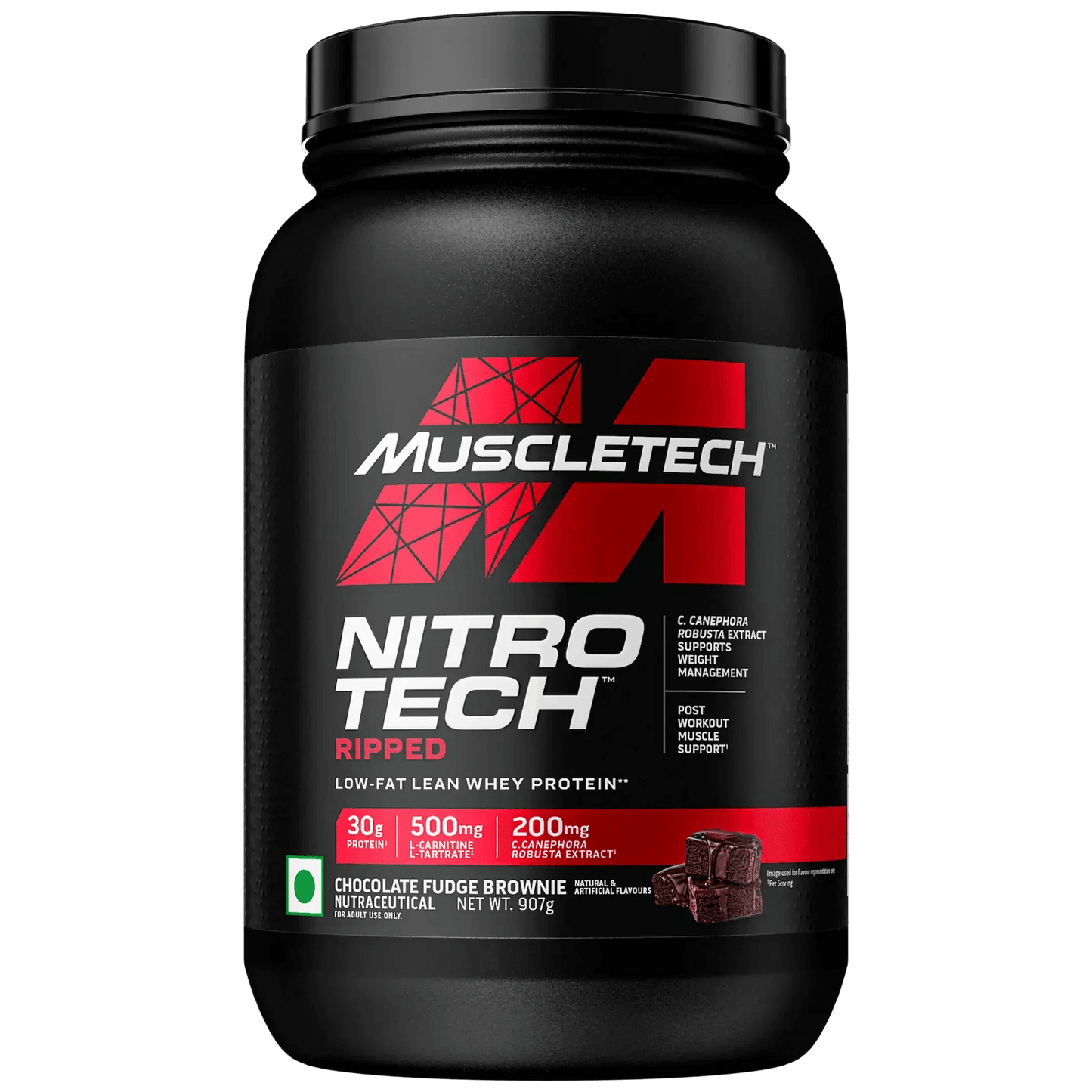 MuscleTech™ Nitro - Tech™ Ripped Whey Protein Powder - Muscletech