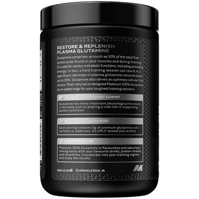 Muscletech™ Platinum 100% Glutamine - Muscletech