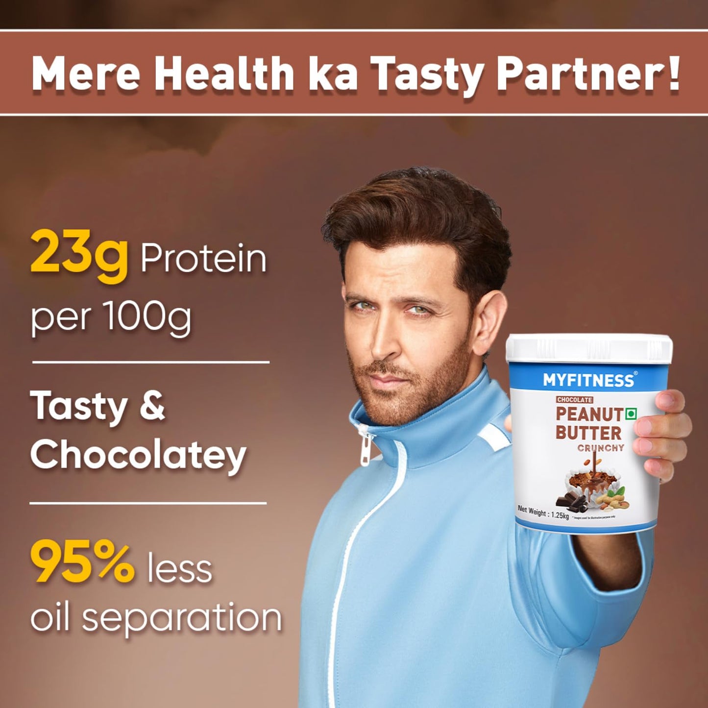 MYFITNESS Choclate Peanut Butter | 22g Protein - MyFitness