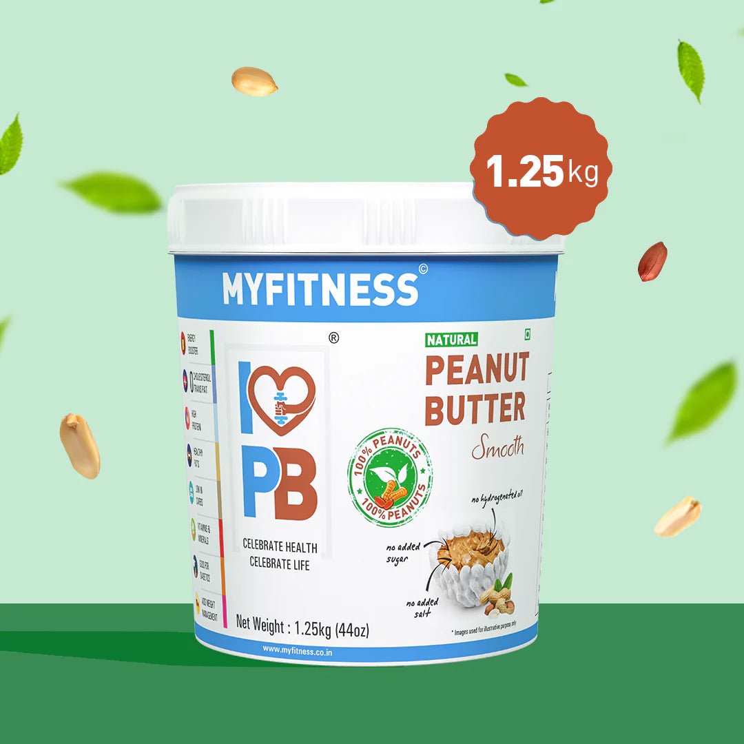 MYFITNESS Natural Peanut Butter | 25g Protein - MyFitness