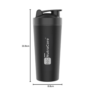 NutraCore Stainless Steel Shaker 750 ml - NutraCore