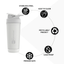 NutraCore Steel Shaker Pro, 700 ml - NutraCore