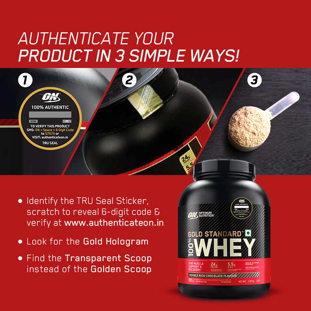 ON (Optimum Nutrition) Gold Standard 100% Whey Protein, 1.7 kg - Optimum Nutrition